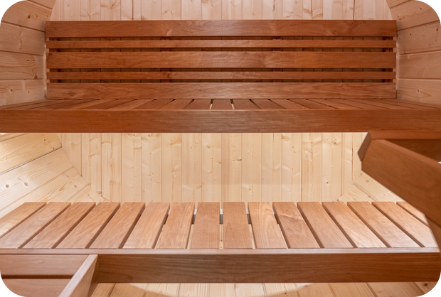 Knotless thermo-aspen benches