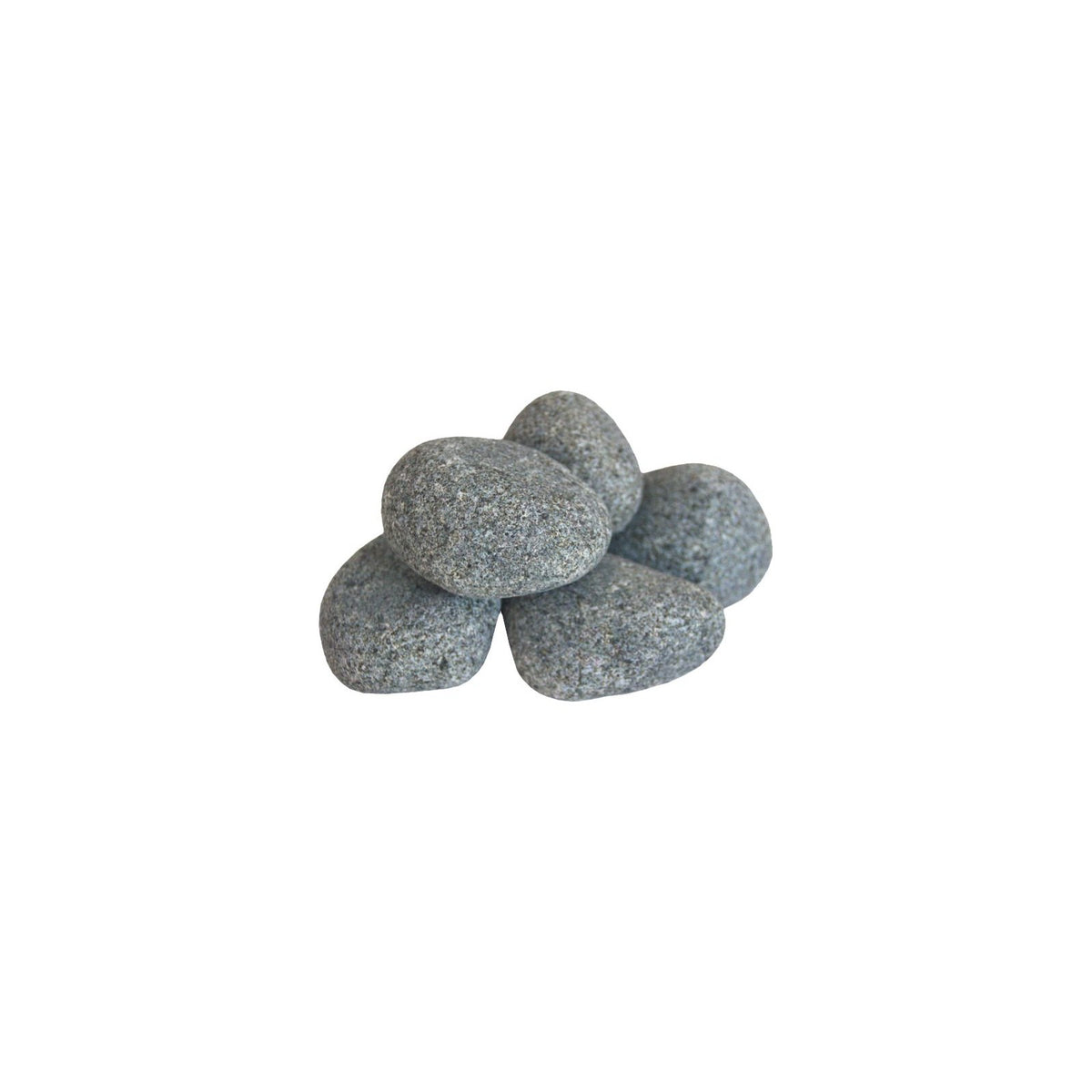 Harvia round olivine diabase sauna stones, 5 to 10 cm, 60 kg included with the kit