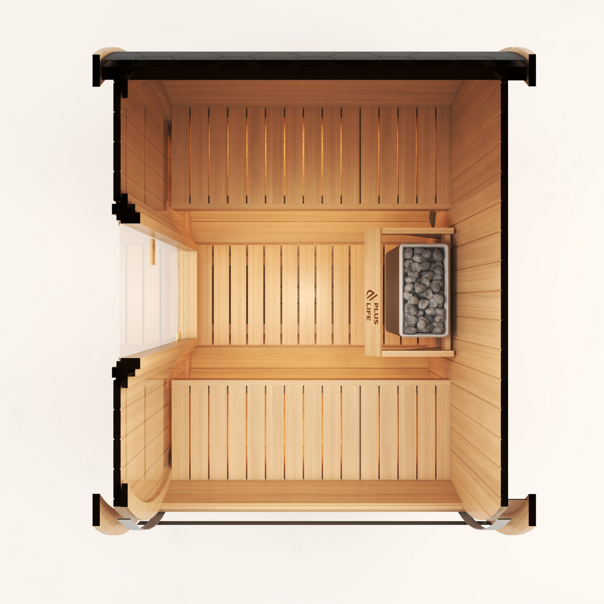 Arc Natural Barrel Sauna x Ice Bath