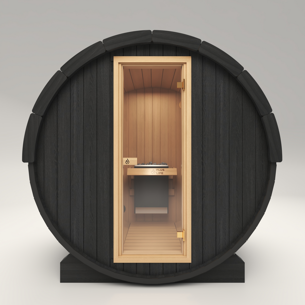 Arc Natural Barrel Sauna x Ice Bath