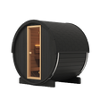 Black colour sauna render