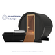 Arc Natural Barrel Sauna x Ice Bath