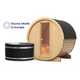 Arc Natural Barrel Sauna x Ice Bath