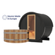 Arc Natural Barrel Sauna x Ice Bath
