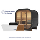 Outdoor Max Sauna 2.0 Combo