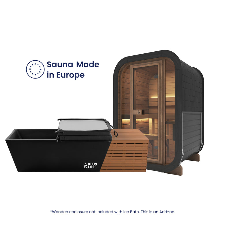 Mini 2.0 Outdoor Sauna Combo