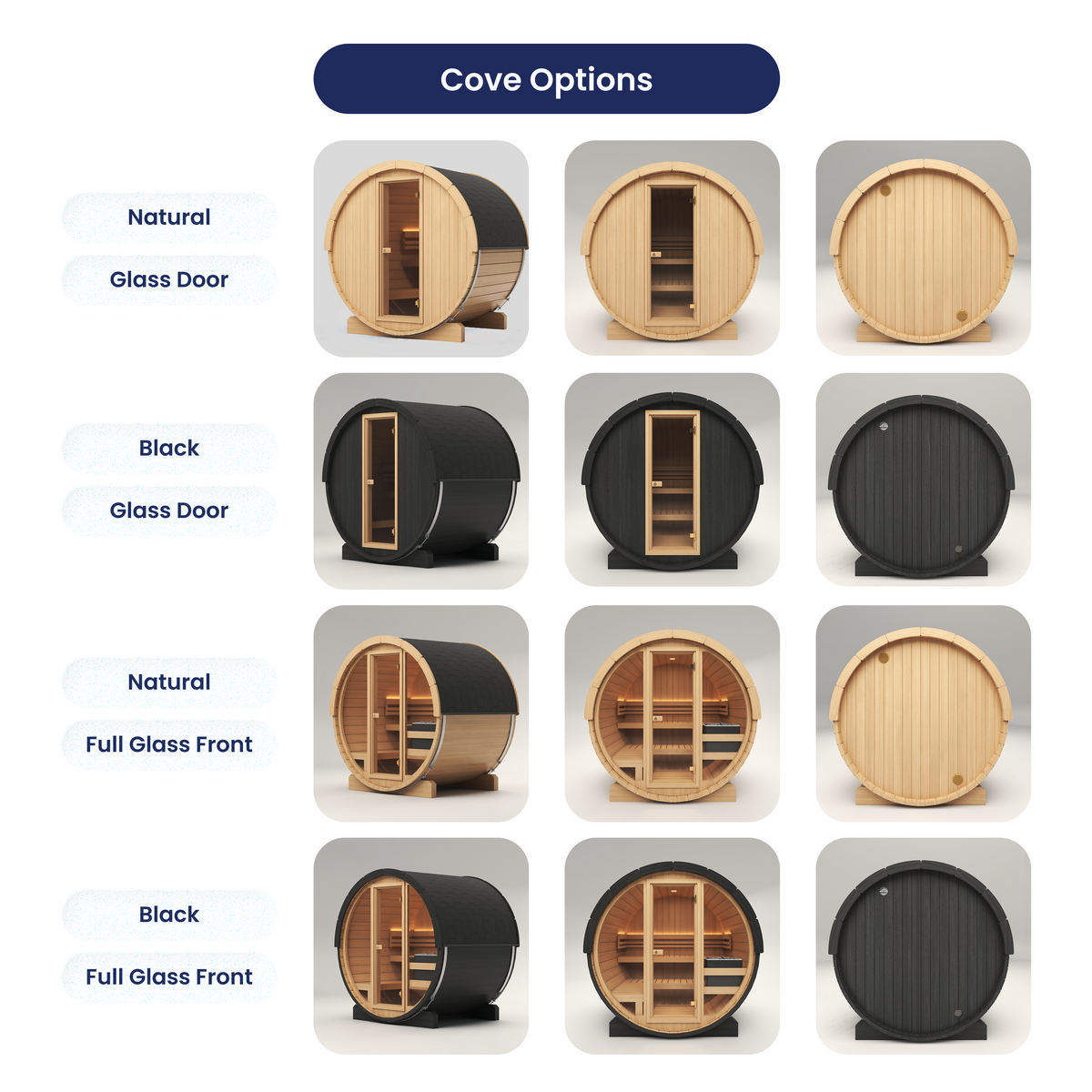 Cove Barrel Sauna