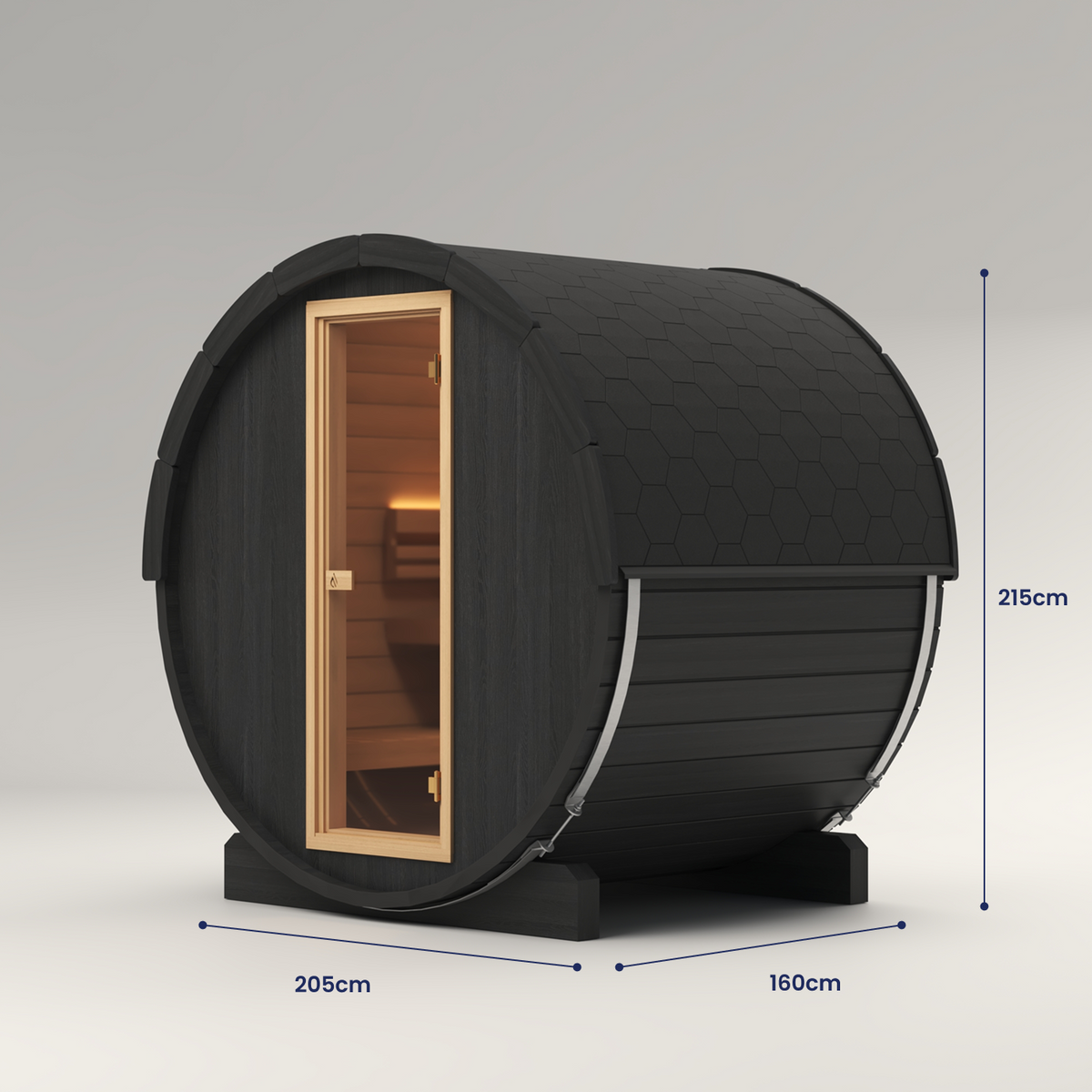 Cove Barrel Combo - Glass Door