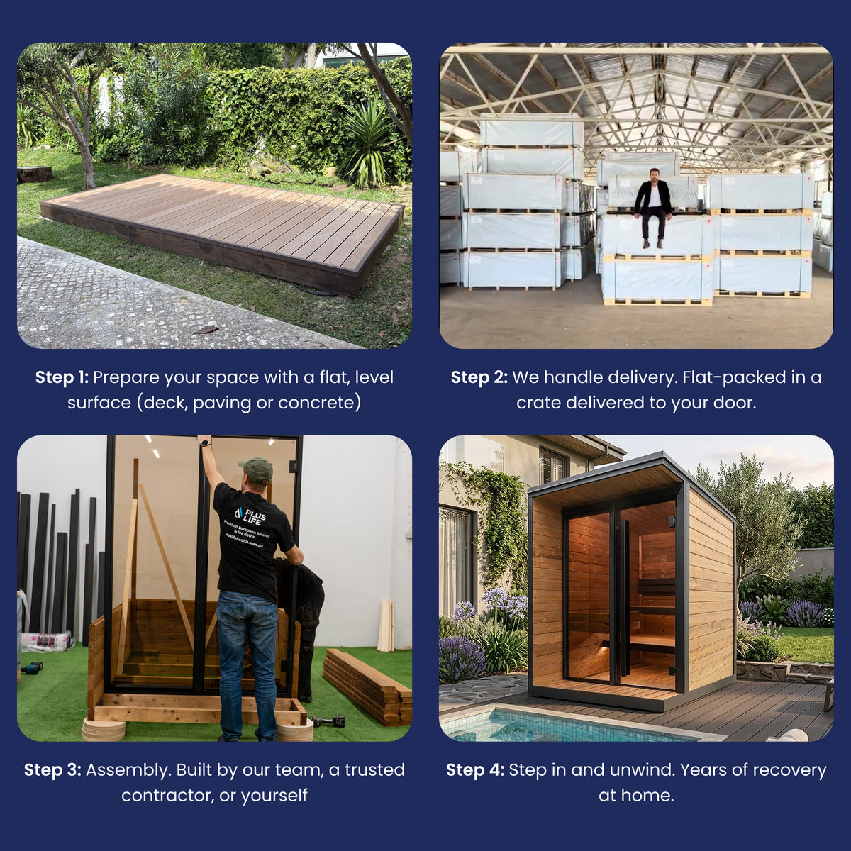 Crest Outdoor Sauna