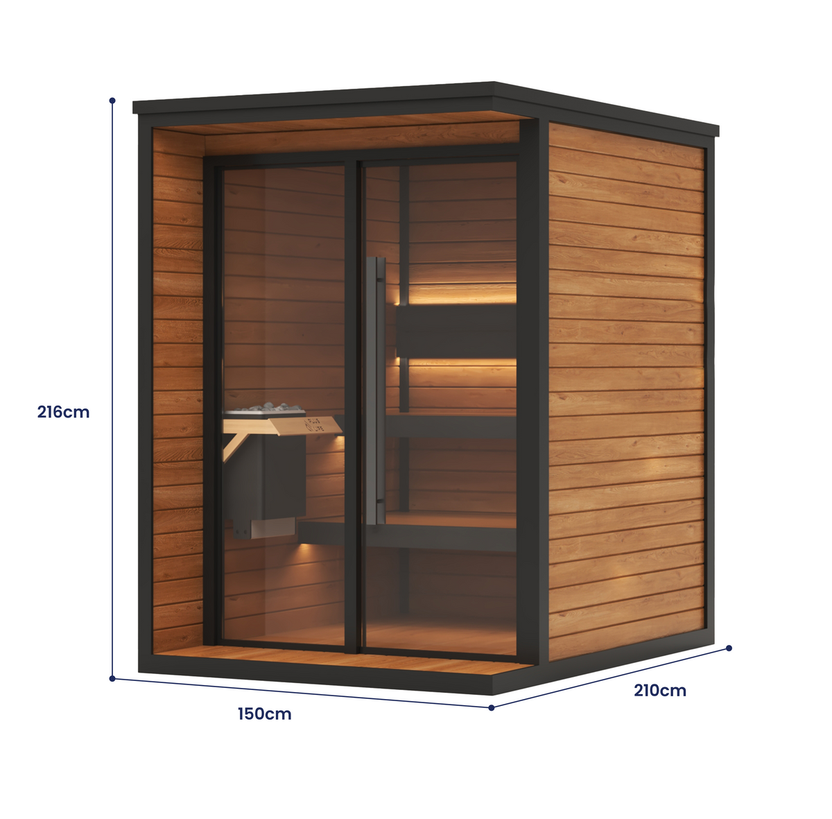 Crest Outdoor Sauna