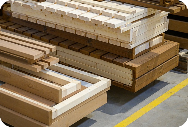 Handbuilt by master sauna makers