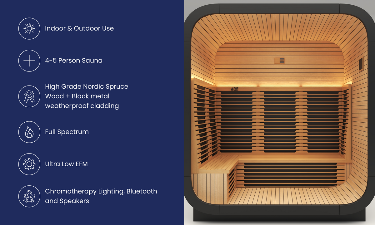 Max Infrared Full Spectrum Sauna