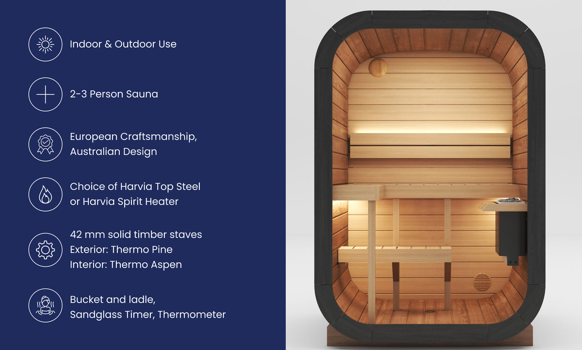 Mini Traditional Sauna 2.0