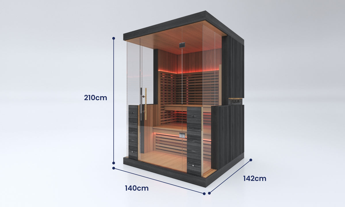 Halo Full Spectrum Sauna - 2-3 Person