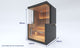 Halo Traditional Sauna - 2-3 Person