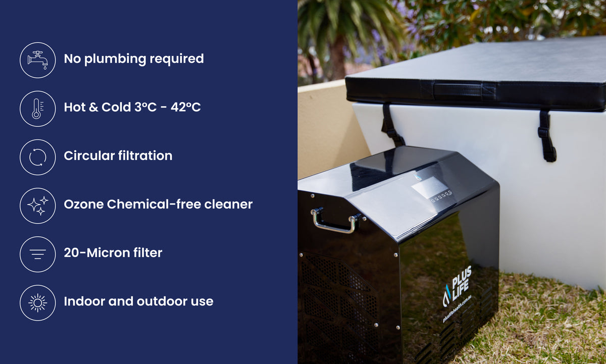 PlusLife Commercial Ice Bath